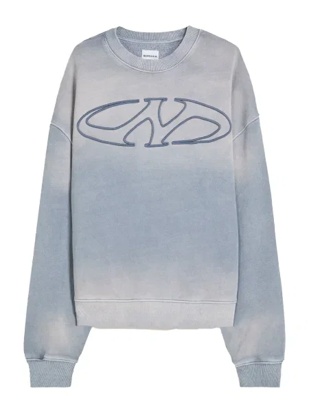 Bershka Majica golobje / pastelno / greige modra