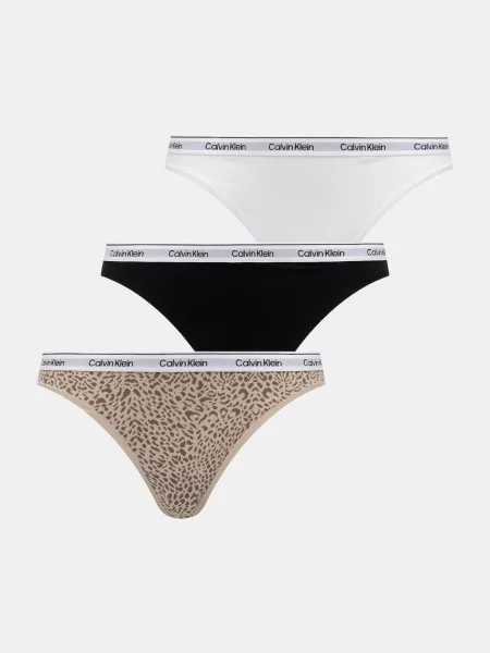 Calvin Klein Underwear nohavičky dámske s elastanom biela