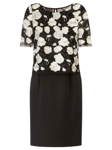 Kraimod Rochie de cocktail crem negru