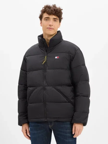 Tommy Jeans kurtka zimowa czarny