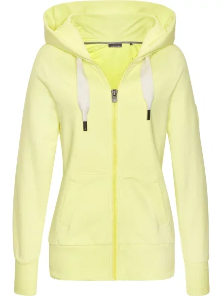Elbsand Hanorac galben pastel alb