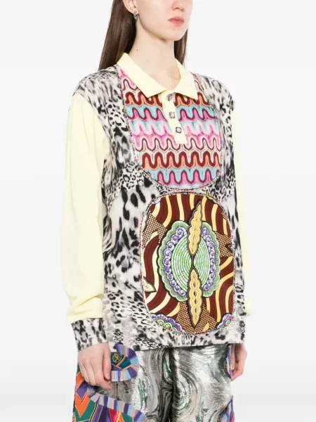 Поло тениска Penultimate с принт с леопардов принт