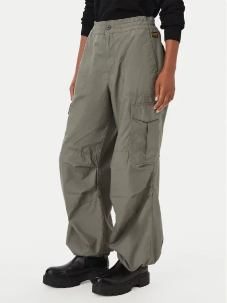 G-Star Raw Hlače iz tkanine zelena