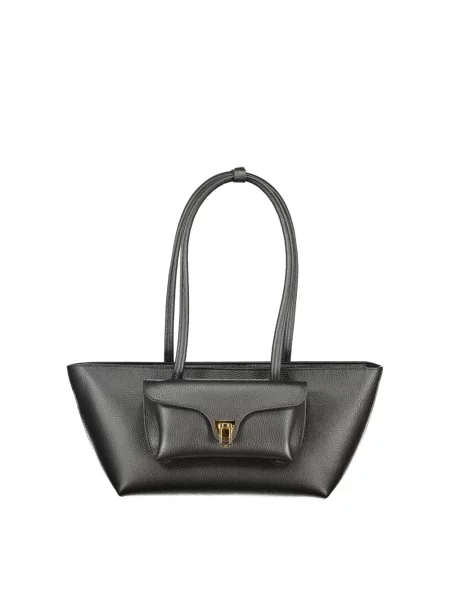 Coccinelle Torba Na Ramię Double Beat schwarz czarna