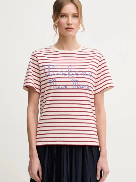 Тениска Weekend Max Mara бежово