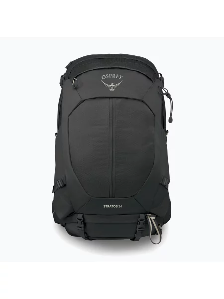 Férfi túrahátizsák Osprey Stratos 34 l raven black. Méret: 34 l fekete