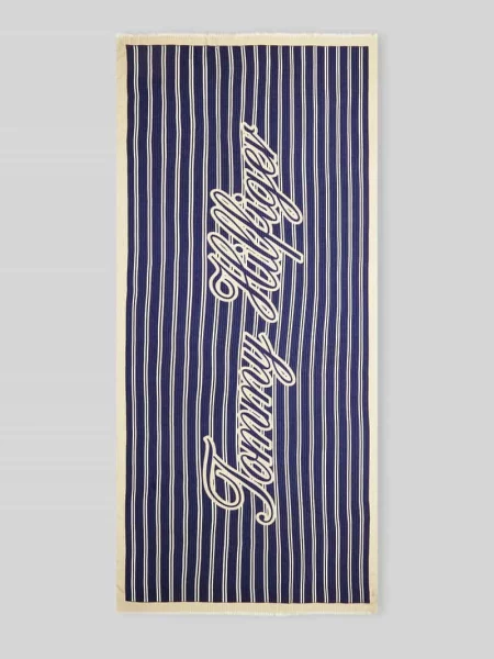 Tommy Hilfiger szal granatowa
