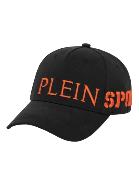 Czapka z daszkiem Plein Sport z logo czarna