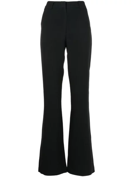 Spodnie Lethicia Bronstein z krepy dzwony czarne