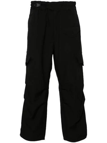 Pantaloni cargo Y-3 cu imagine negru