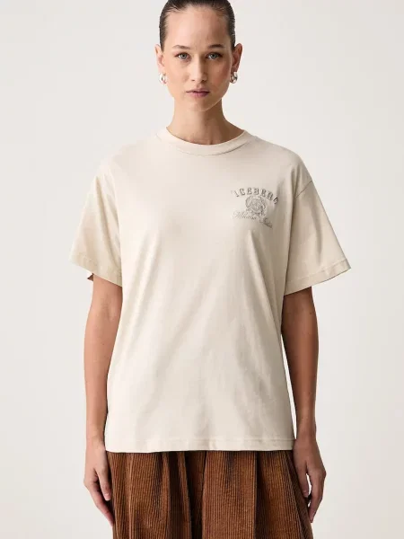 Iceberg tricou pentru femei din bej