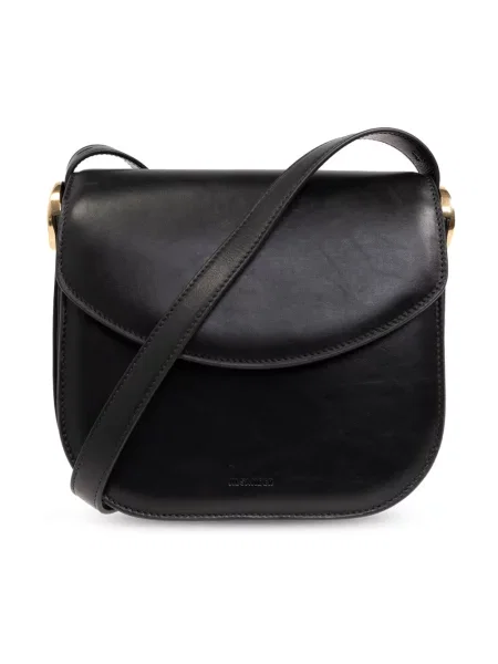 Torebka Jil Sander skórzana czarna