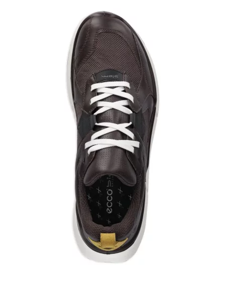 Sneakerși Ecco maro