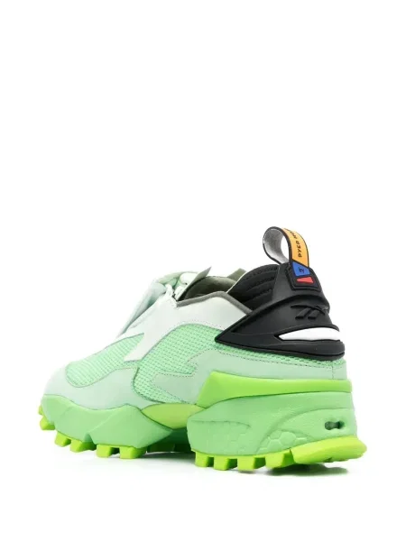 Sneakerși Reebok Zig Kinetica cu șireturi din dantelă verde