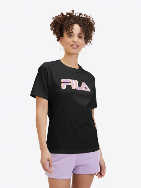 Dámske tričko FILA Londrina black čierna