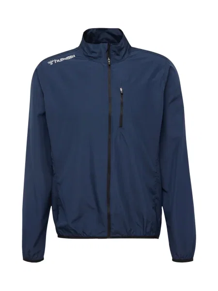 Hummel Geacă sport albastru marin / deschis gri