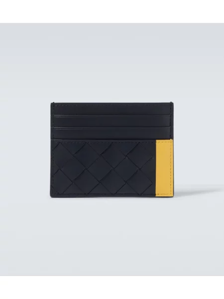 Portofel Bottega Veneta din piele negru