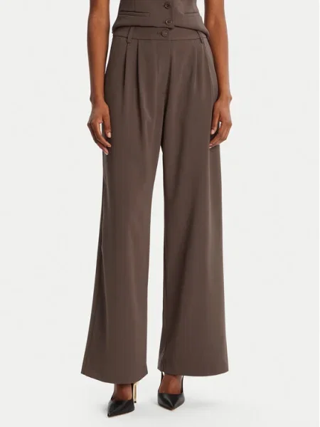 Bardot Pantaloni din Sloane Straight maro