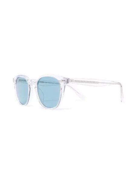 Sluneční brýle Oliver Peoples bílé