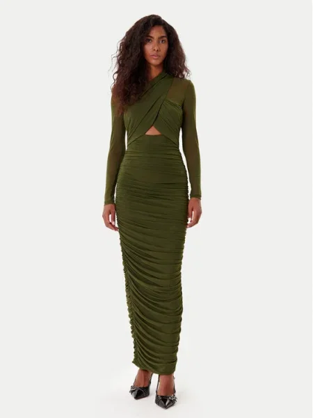 BARDOT Rochie cocktail Aliyah kaki