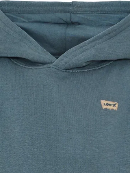 Bluza z kapturem dziecięca Levi's niebieska