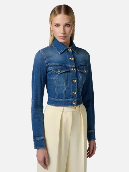 Куртка Elisabetta Franchi синя