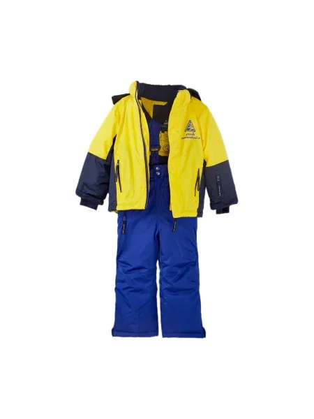 Costum copii Peak Mountain galben