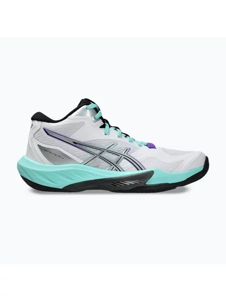 Încălțăminte de volei pentru femei ASICS Sky Elite FF MT 4 white/radiant amethyst alb