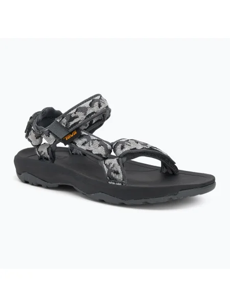 Детски сандали Teva Hurricane mountain mosaic grey / black черно