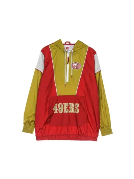 Kurtka Mitchell & Ness czerwona