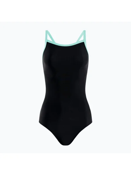 CLap costum de baie o singură piesă pentru femei și albastru negru
