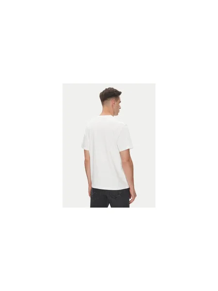 Calvin Klein Jeans Póló Hero Monologo Regular Fit fehér