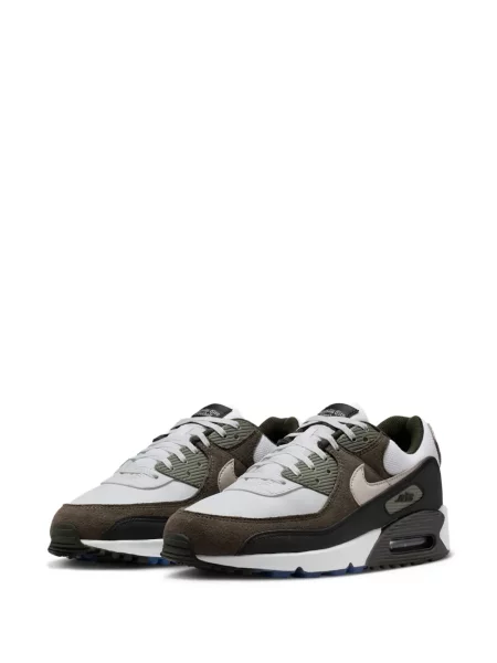 Καρό μπλούζα Nike με κορδόνια με δαντέλα πράσινο