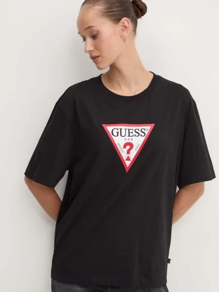Guess Jeans tričko dámske čierna