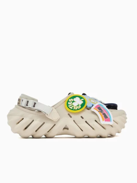 Жіноче Сабо Crocs синтетичний бежевий