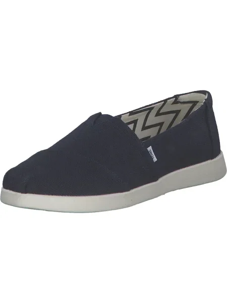 TOMS Slip On cipele Alpargata morsko plava