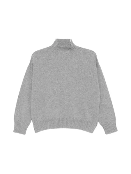 Sweter z golfem D.exterior szary