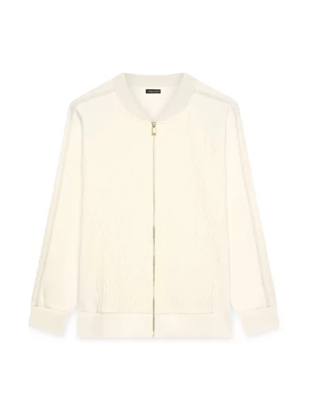 Bluza z kapturem Fiorella Rubino z kapturem biała