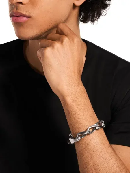 Emporio Armani браслет з нержавіючої сталі Eagle Logo
