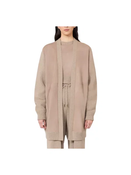 Kardigan Max Mara wełniany beżowy