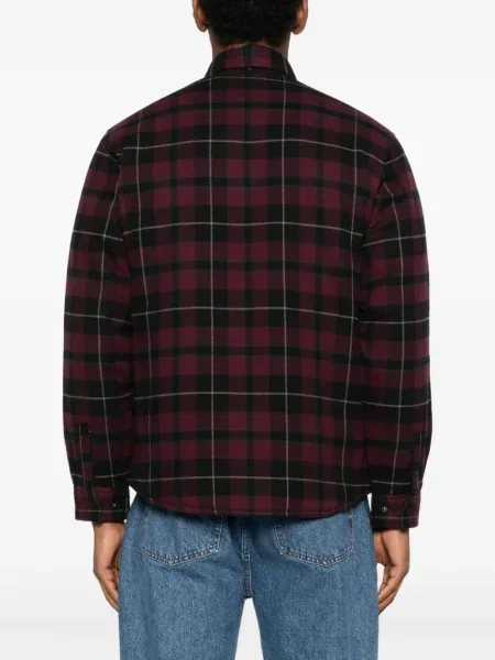 Карирано яке Carhartt Wip червено