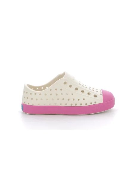 Trampki NATIVE JEFFERSON JUNIOR buty do chodzenia białe