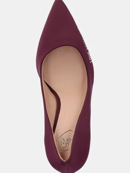 Туфли Love Moschino фиолетовые