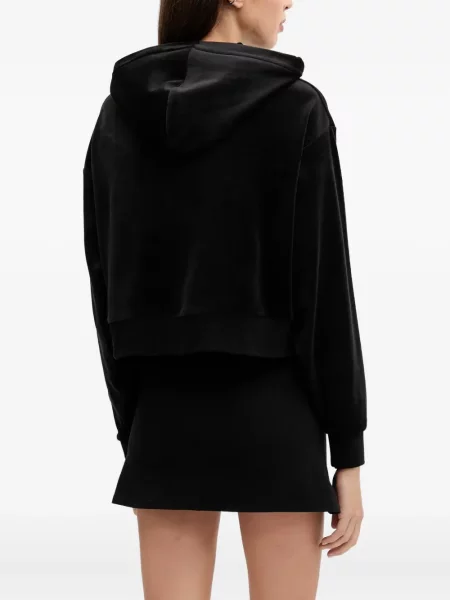 Top Juicy Couture din velur negru