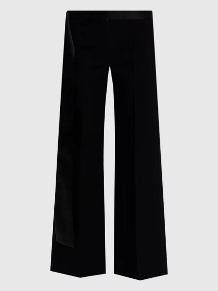 Брюки Victoria Beckham клеш черные
