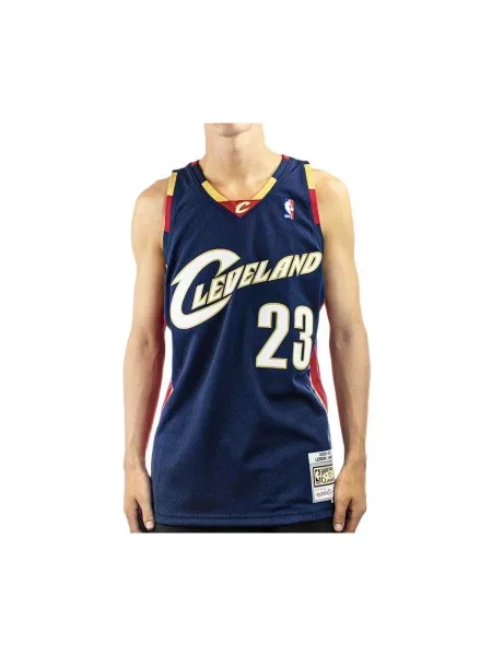 Tricou Mitchell & Ness albastru