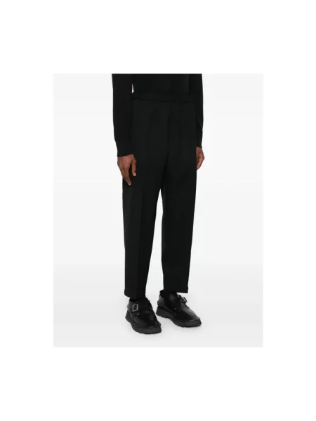 Spodnie Jil Sander czarne
