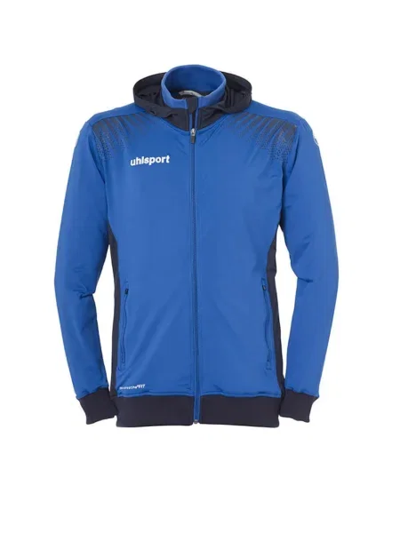 UHLSPORT Športna jakna kraljevo modra / črna bela