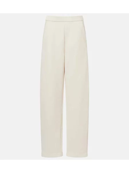 Pantaloni de trening Max Mara alb