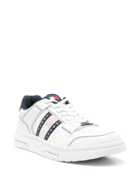 Sneakerși Tommy Jeans alb